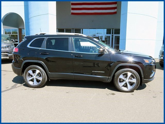 Certified 2021 Jeep Cherokee Limited with VIN 1C4PJMDX1MD173213 for sale in New Britain, CT