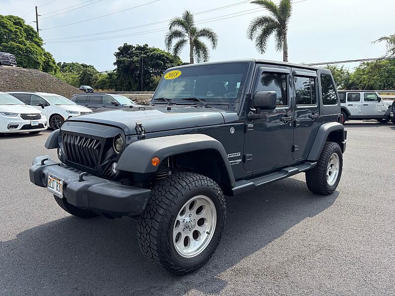 2018 Jeep Wrangler JK Unlimited 4d SUV 4WD Sport