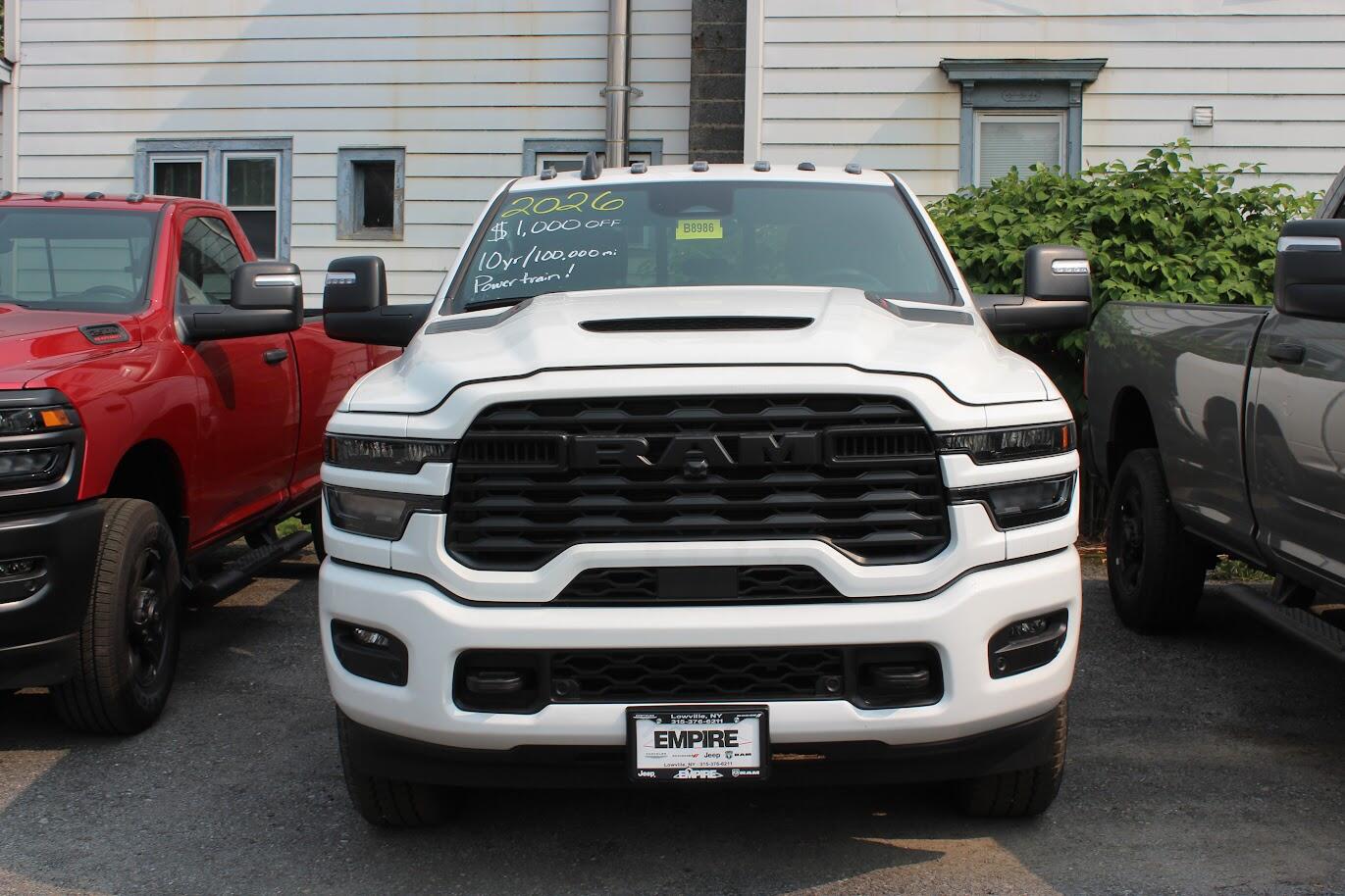 2026 RAM 2500 2500 Black Express Crew Cab 4x4 6'4' Box