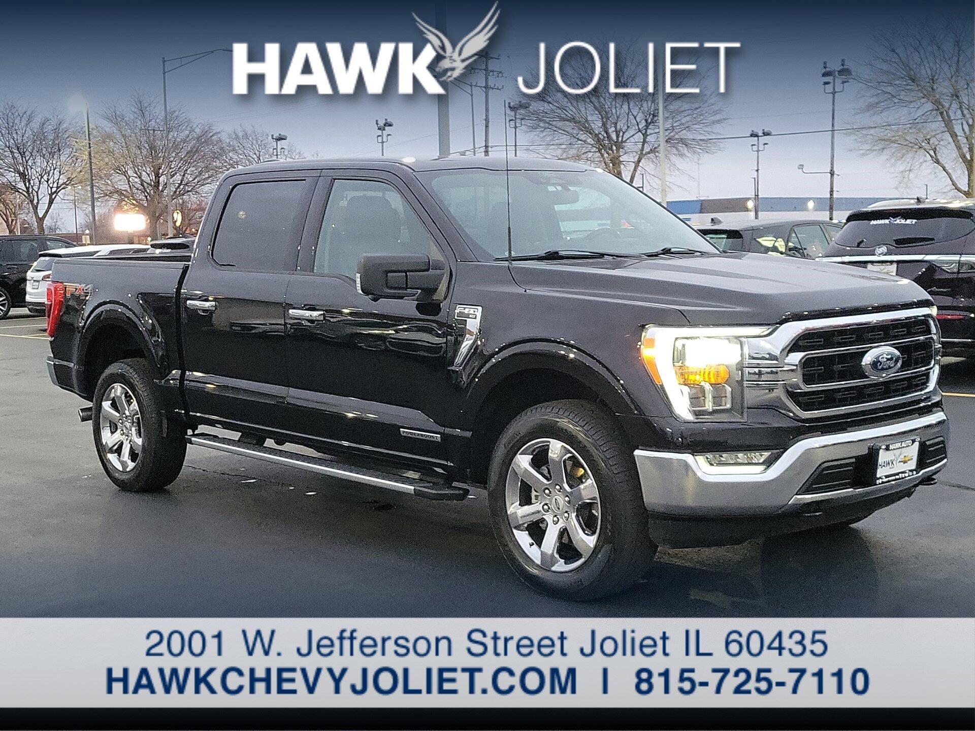 Used 2022 Ford F-150 XLT with VIN 1FTFW1ED0NFA63243 for sale in Glenview, IL