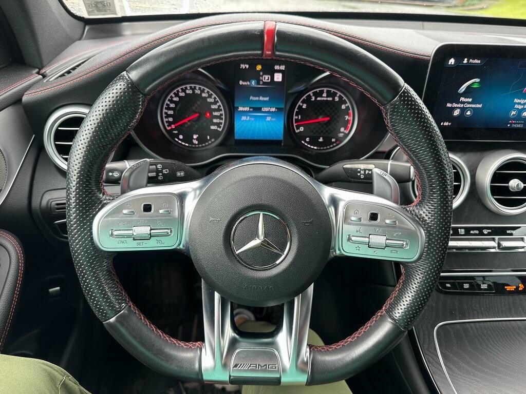 Certified 2021 Mercedes-Benz GLC AMG GLC43 with VIN W1N0G6EB6MF940856 for sale in Webster, NY