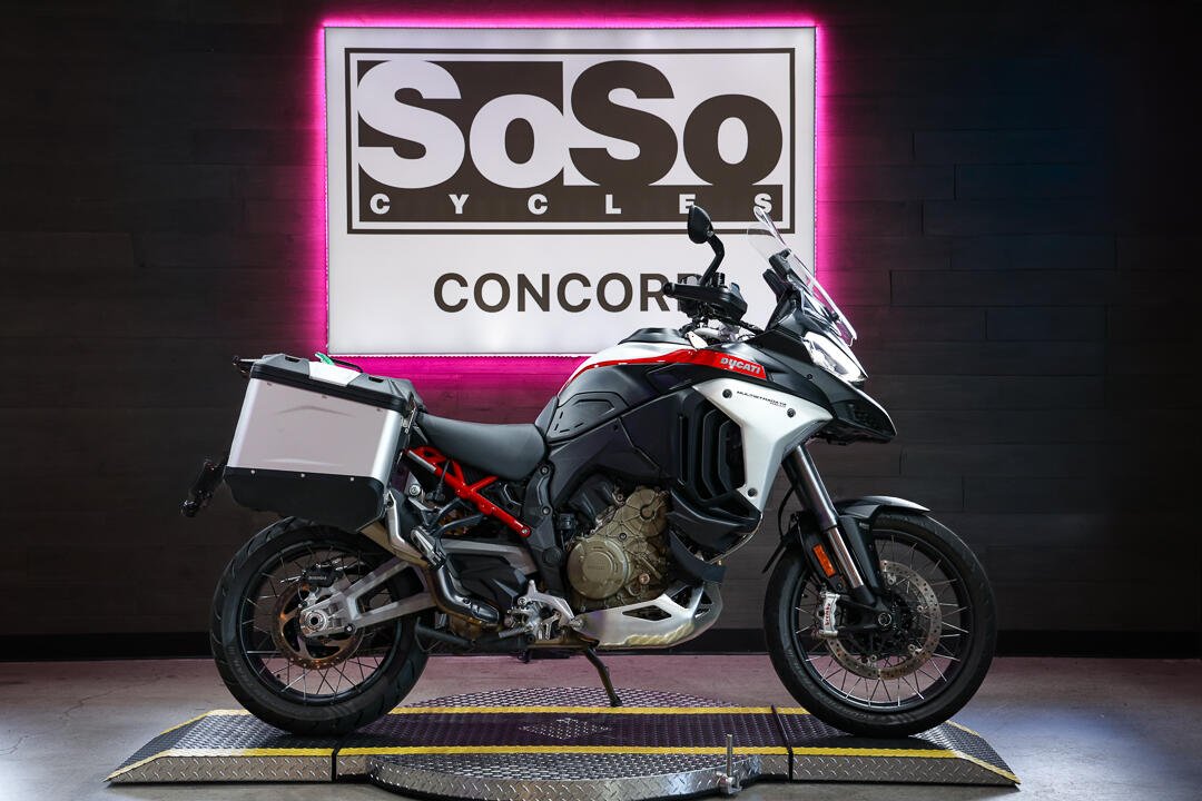 2023 Ducati Multi V4 Rally Travel and Radar
