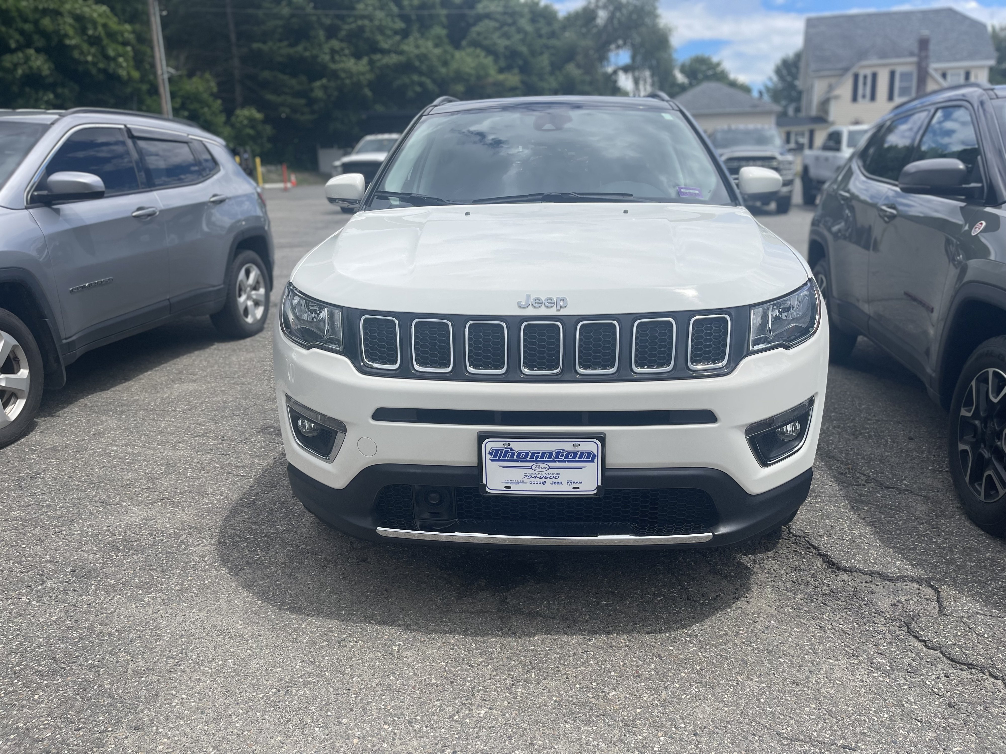 Certified 2021 Jeep Compass Limited with VIN 3C4NJDCB5MT570303 for sale in Lincoln, ME