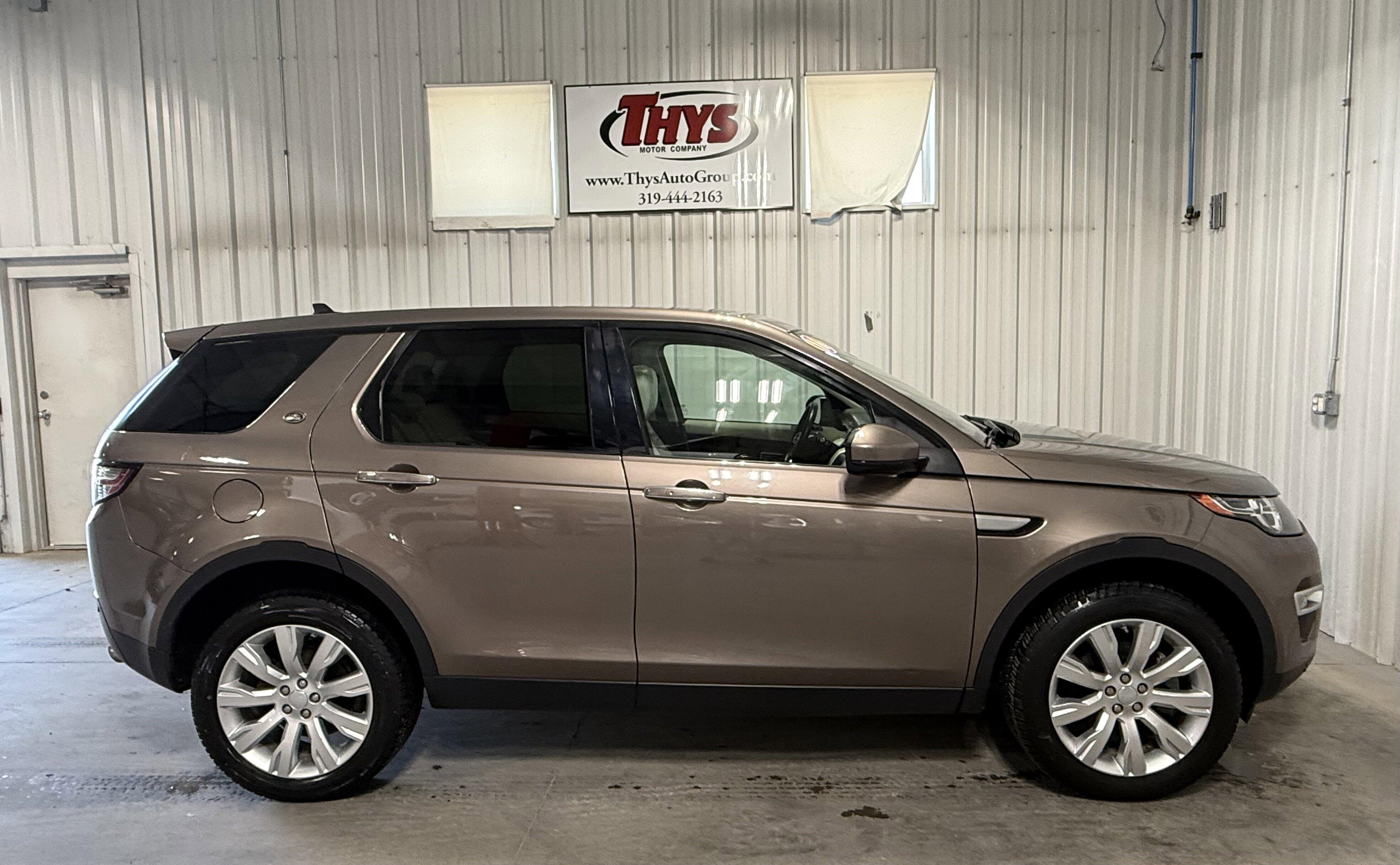 Used 2016 Land Rover Discovery Sport HSE LUX with VIN SALCT2BG8GH554417 for sale in Belle Plaine, IA