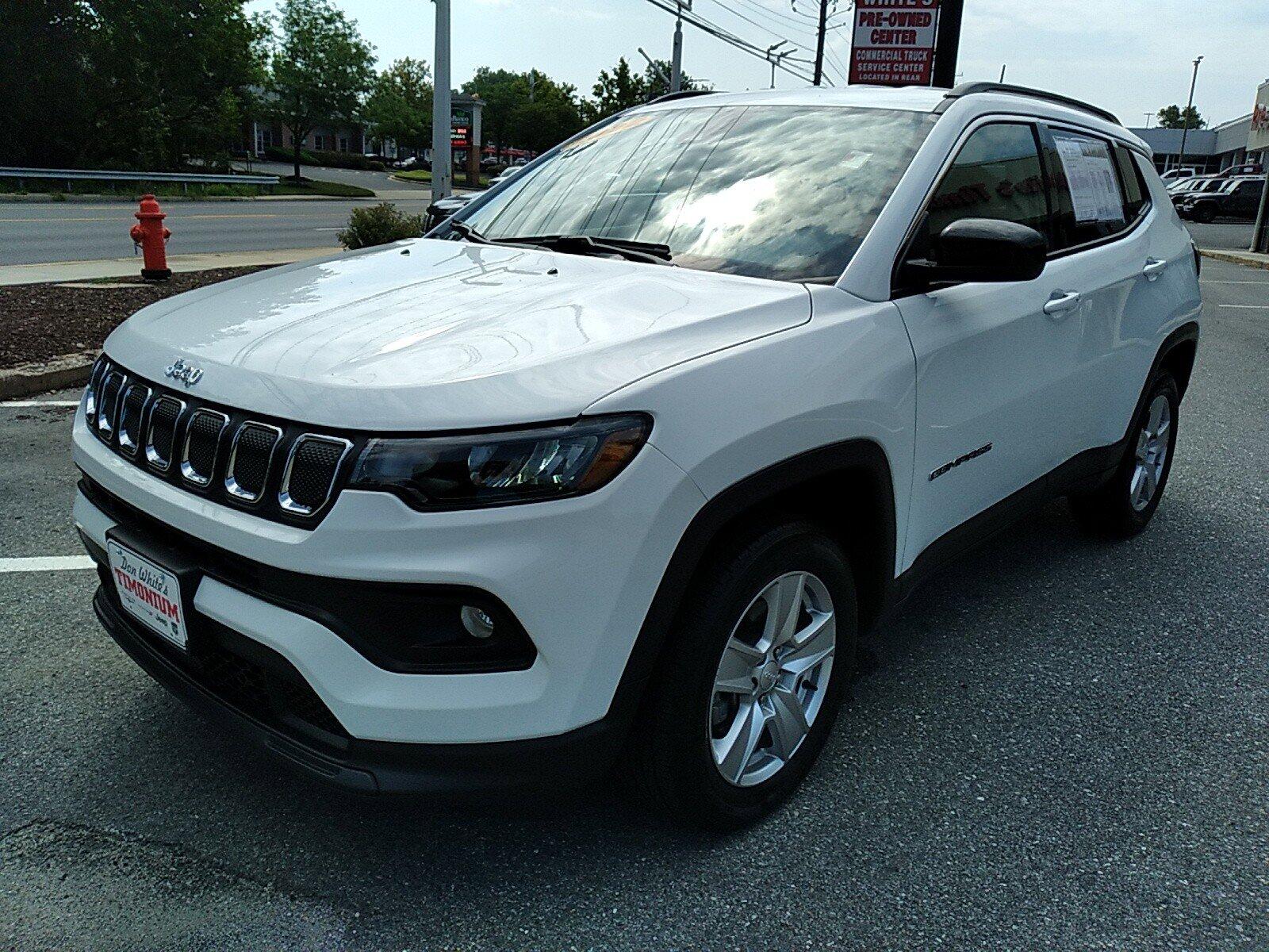 Used 2022 Jeep Compass Latitude with VIN 3C4NJDBB0NT203425 for sale in Cockeysville, MD