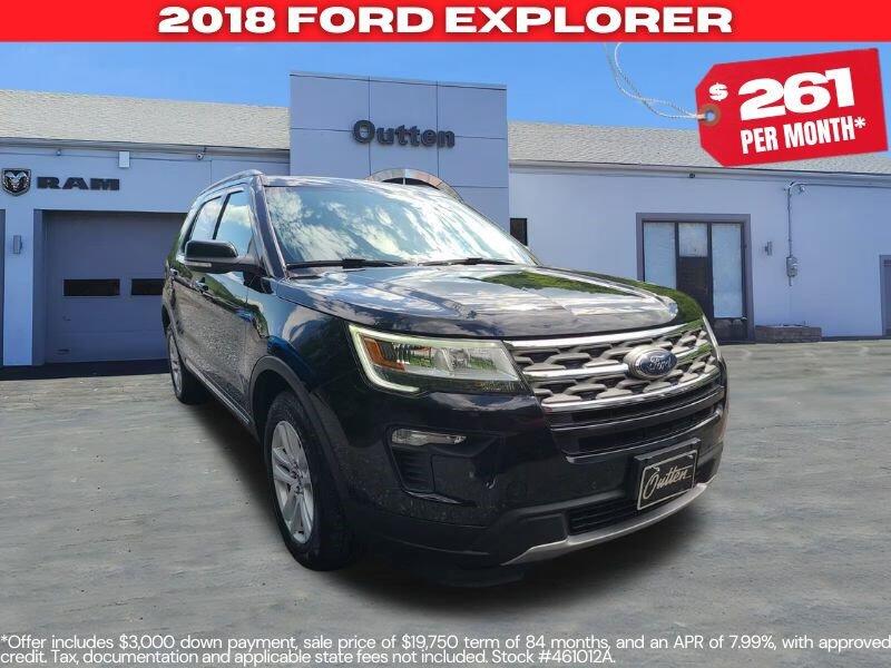 Used 2018 Ford Explorer XLT with VIN 1FM5K8D83JGA17183 for sale in Tamaqua, PA