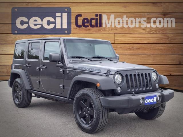 Used 2017 Jeep Wrangler Unlimited Big Bear with VIN 1C4BJWDGXHL644129 for sale in Burnet, TX