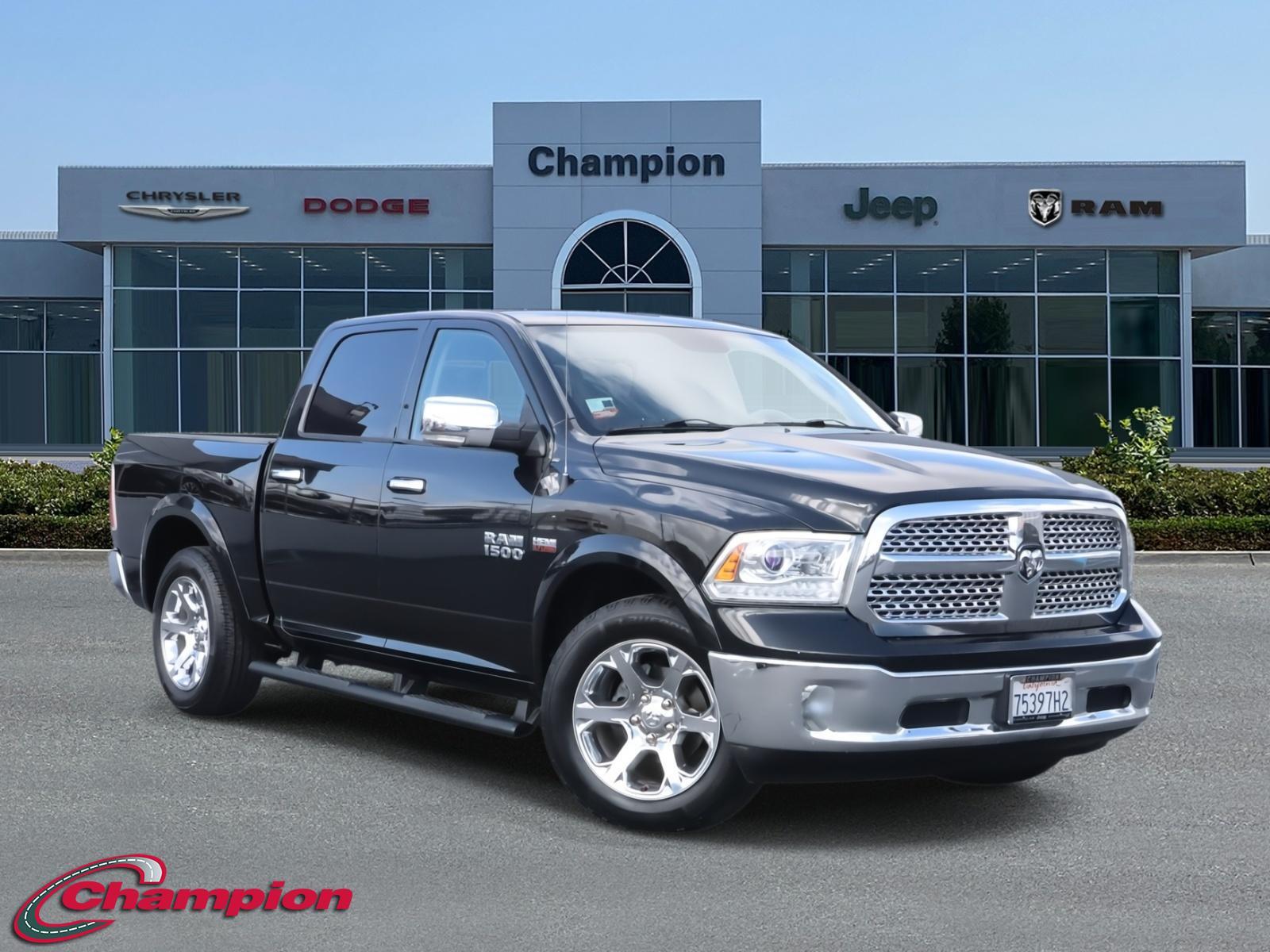 Used 2017 RAM Ram 1500 Pickup Laramie with VIN 1C6RR6NT4HS662934 for sale in Downey, CA