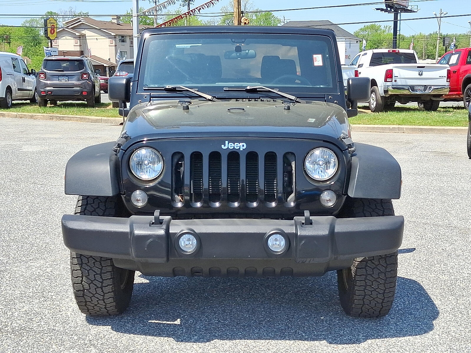 Used 2015 Jeep Wrangler Sport with VIN 1C4AJWAG9FL591484 for sale in New Castle, DE