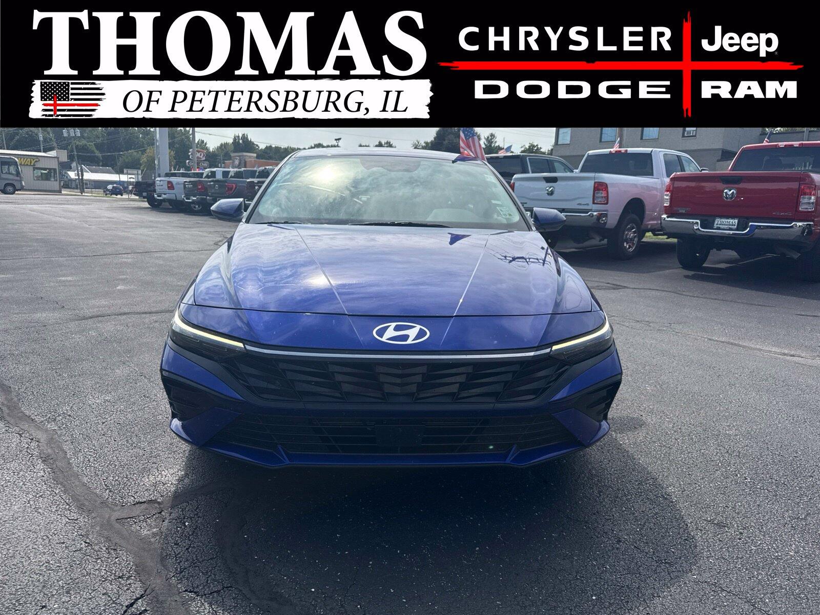 Used 2025 Hyundai Elantra SEL with VIN KMHLS4DG1SU867047 for sale in Petersburg, IL