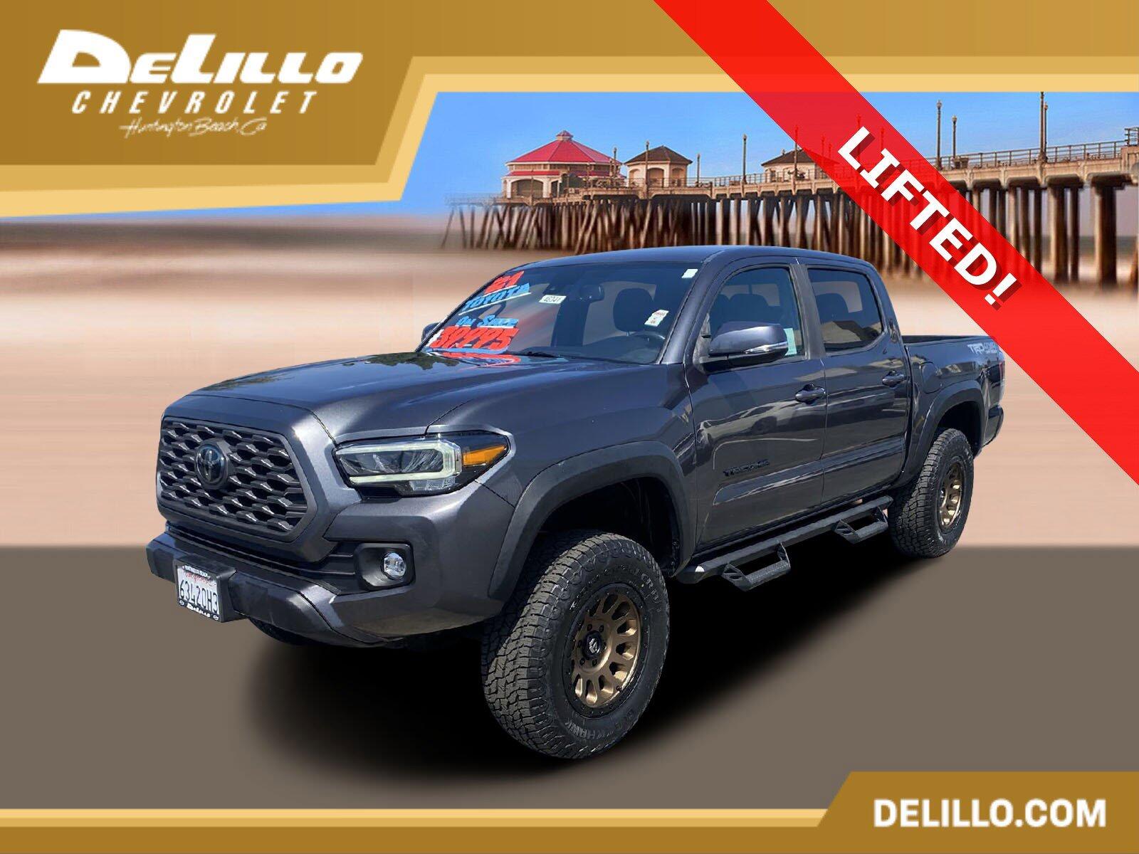 Used 2021 Toyota Tacoma TRD Off Road with VIN 3TMCZ5AN0MM449501 for sale in Huntington Beach, CA