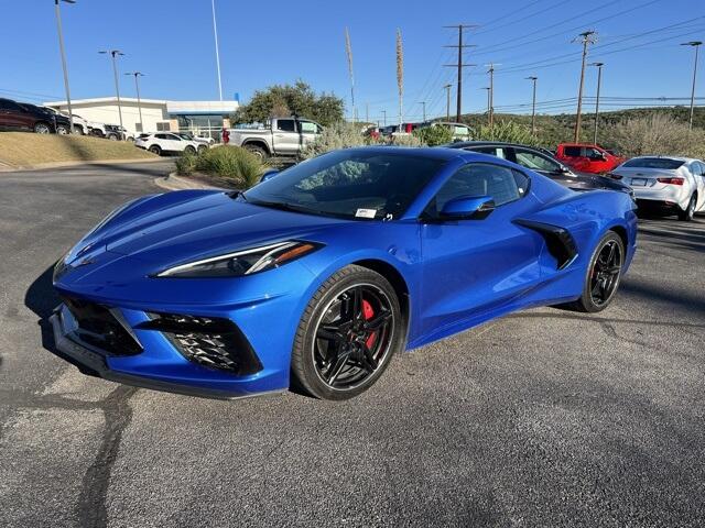 Used 2023 Chevrolet Corvette 1LT with VIN 1G1YA2D40P5124770 for sale in Burnet, TX