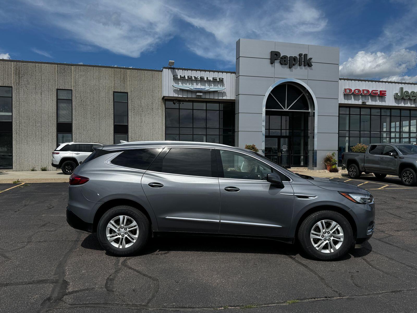 Used 2021 Buick Enclave Essence with VIN 5GAEVAKW6MJ216631 for sale in Luverne, Minnesota