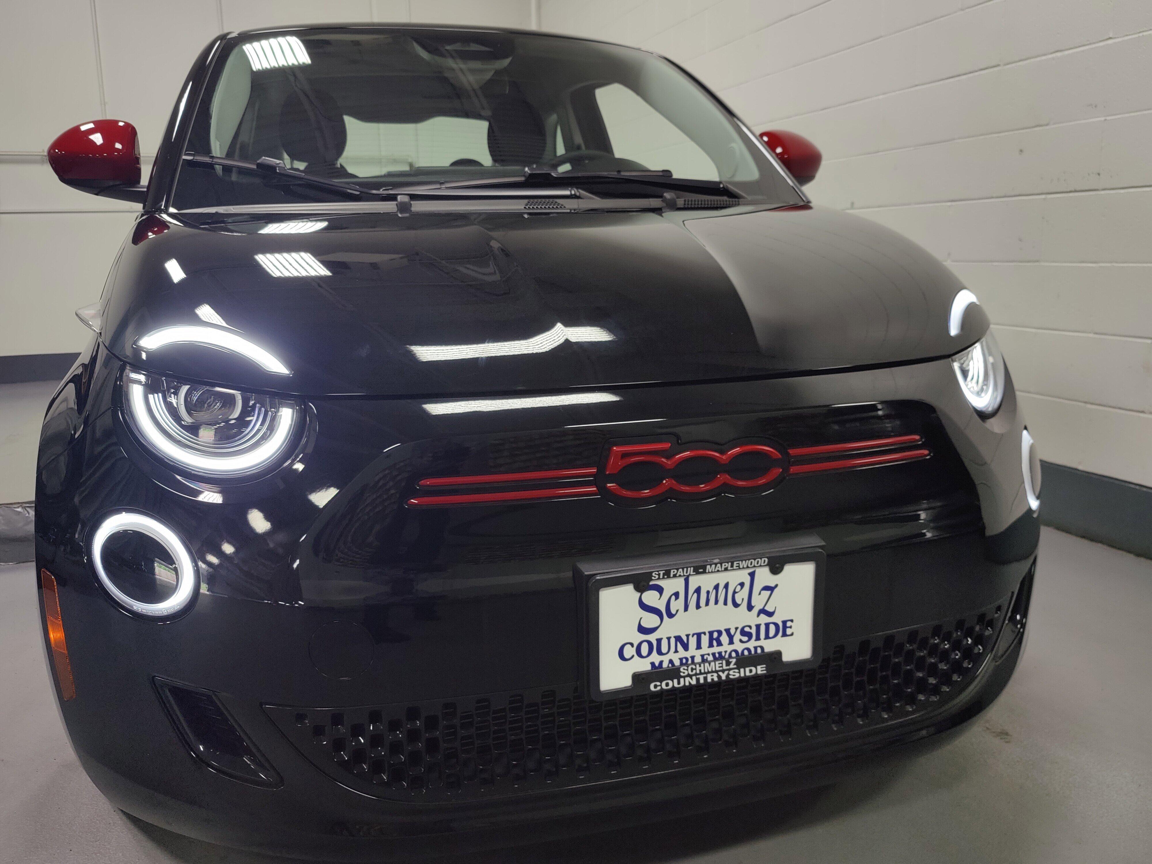 Used 2024 FIAT 500e Base with VIN ZFAFFAA47RX202829 for sale in Maplewood, Minnesota