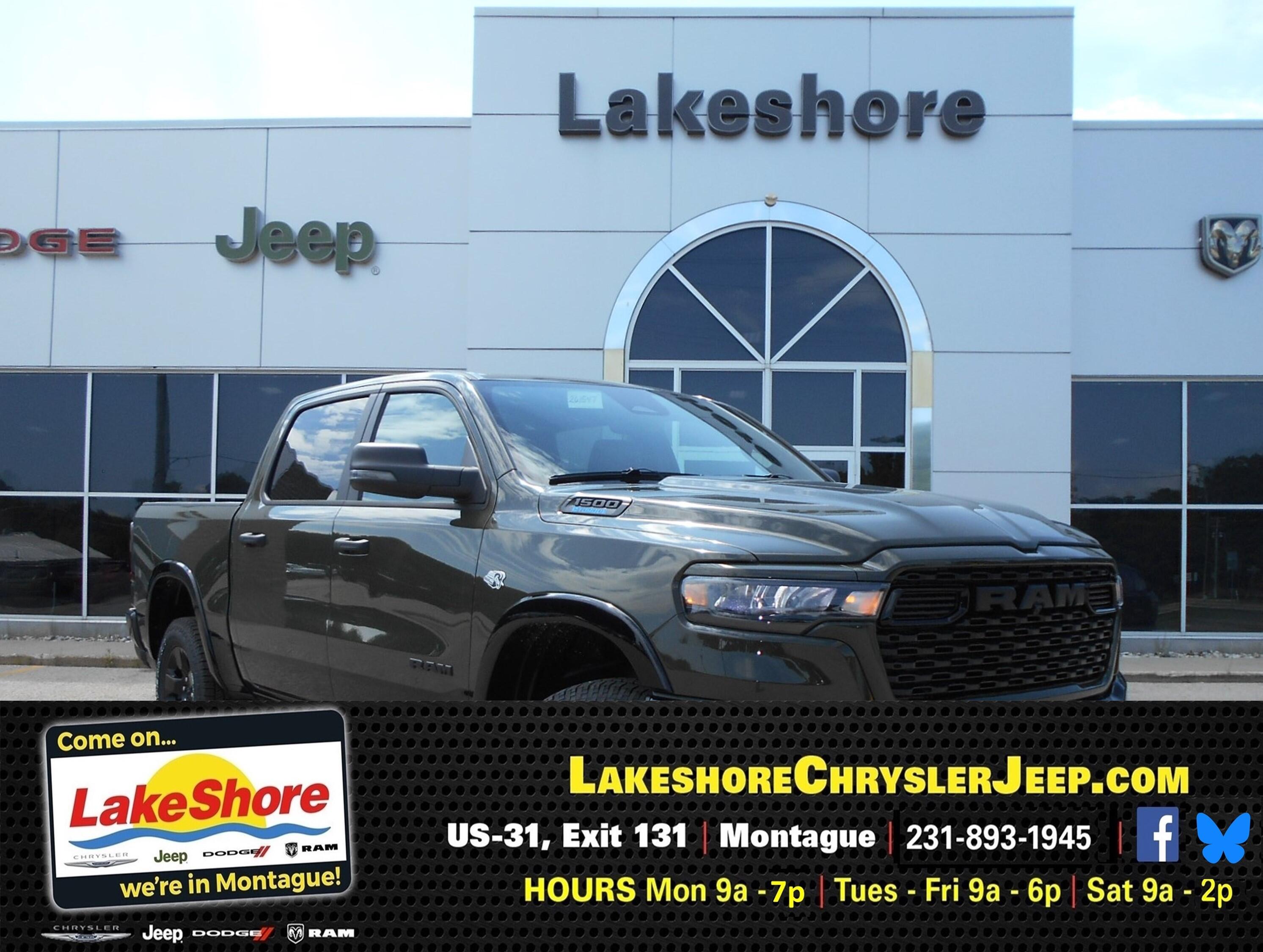 2026 RAM 1500 1500 Big Horn Crew Cab 4x4 5'7' Box