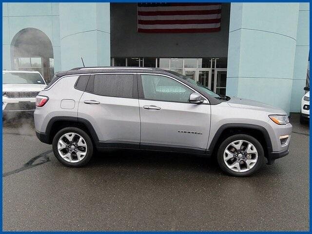 Certified 2021 Jeep Compass Limited with VIN 3C4NJDCB2MT579606 for sale in New Britain, CT