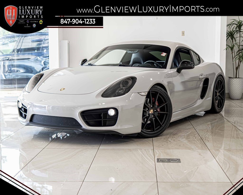 Used 2016 Porsche Cayman Base with VIN WP0AA2A85GK170239 for sale in Glenview, IL