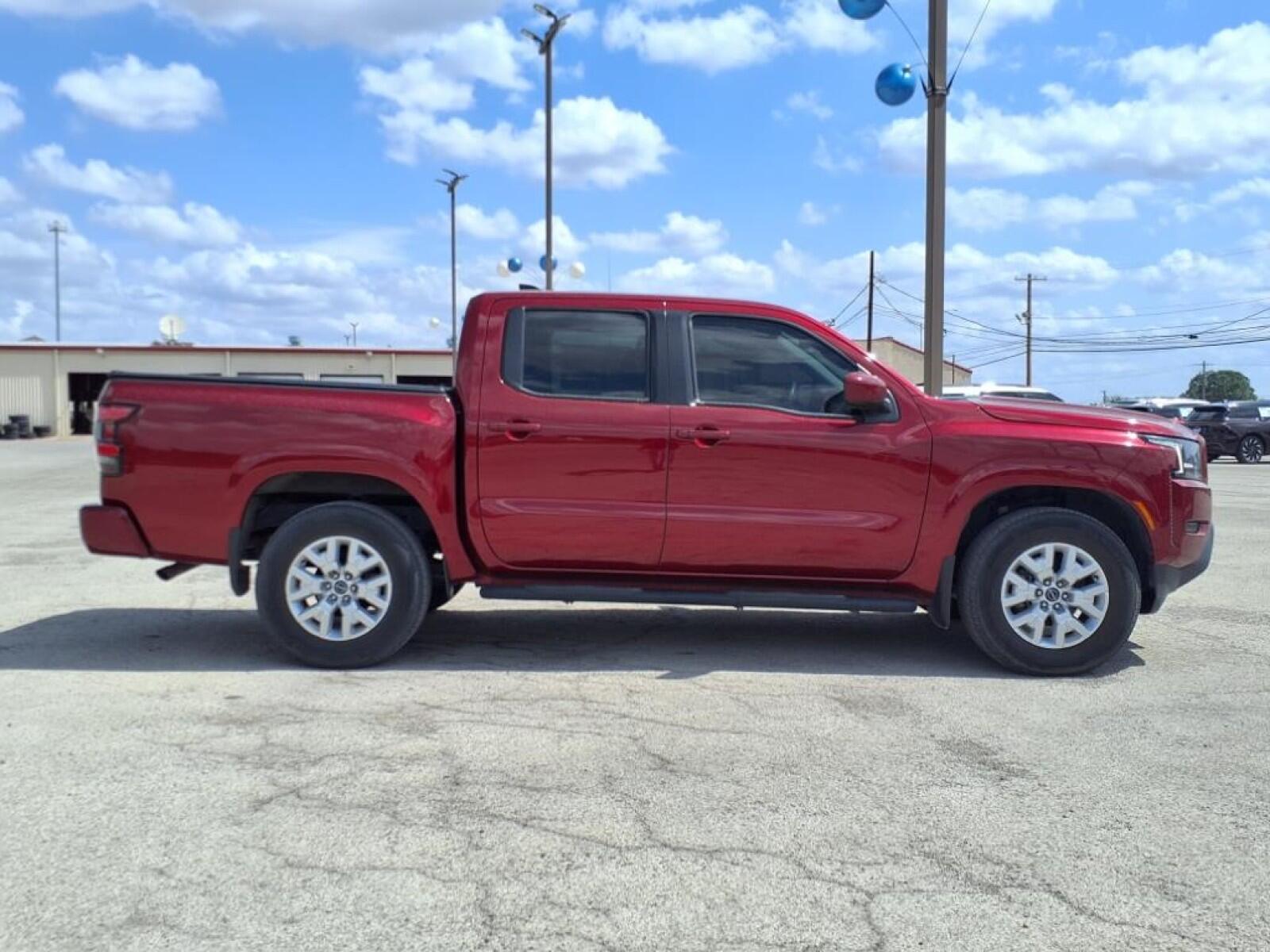 Used 2023 Nissan Frontier SV with VIN 1N6ED1EJ2PN605052 for sale in Burnet, TX