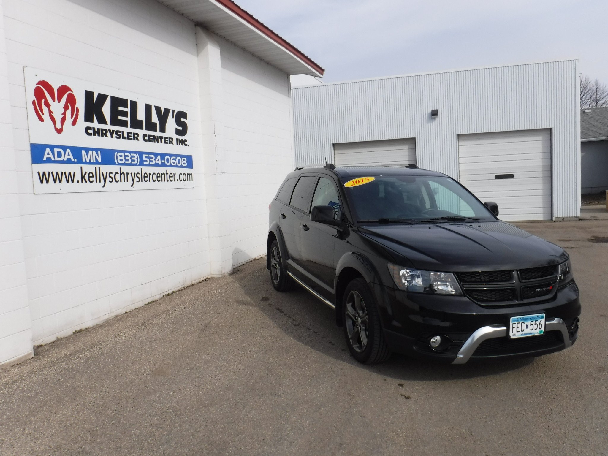 Used 2015 Dodge Journey CrossRoad with VIN 3C4PDDGG1FT566712 for sale in Ada, Minnesota