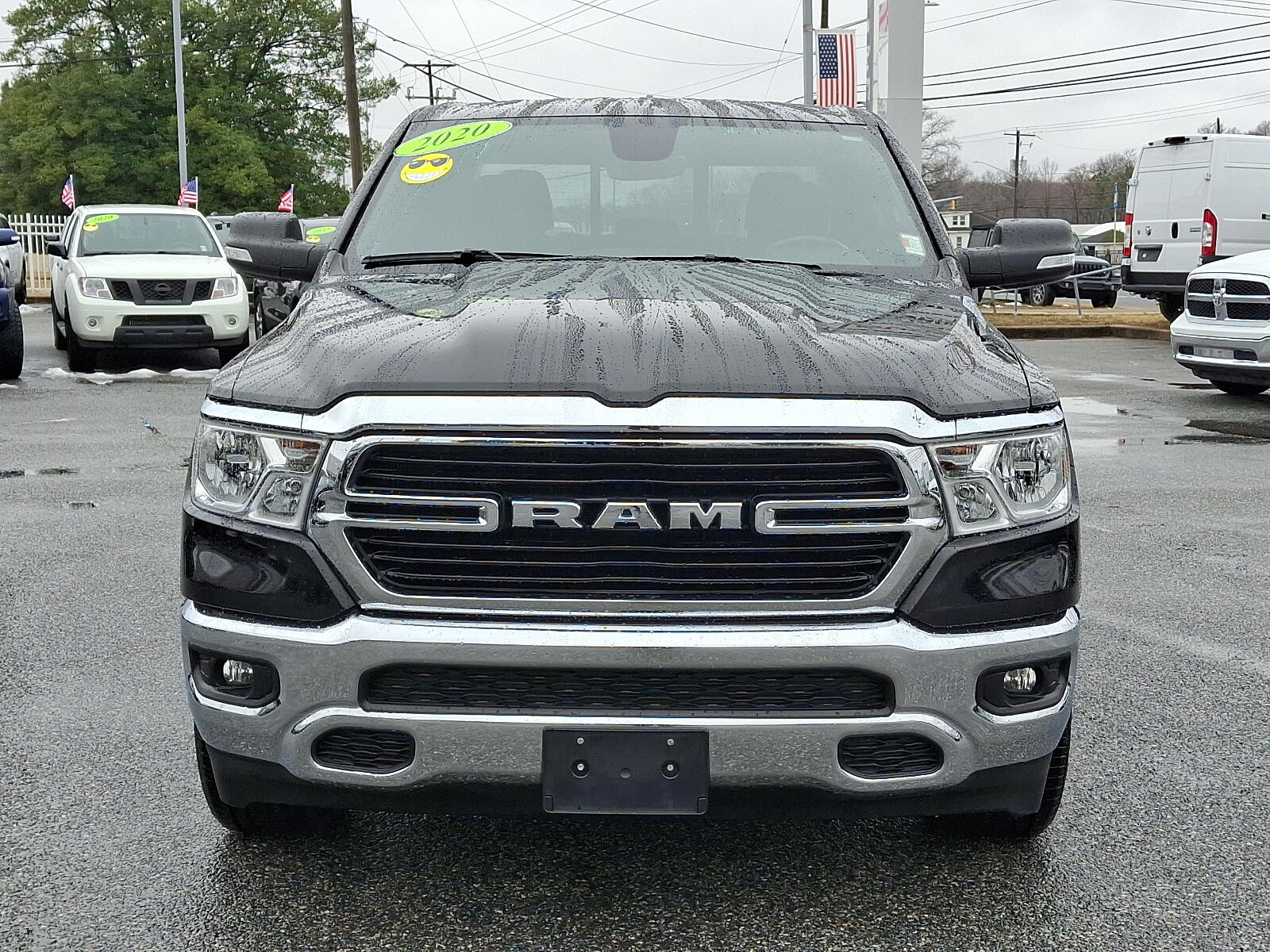 Used 2020 RAM Ram 1500 Pickup Big Horn/Lone Star with VIN 1C6SRFBT7LN266302 for sale in New Castle, DE