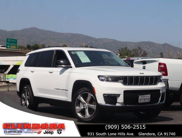 Used 2021 Jeep Grand Cherokee L Limited with VIN 1C4RJKBG7M8106155 for sale in Glendora, CA