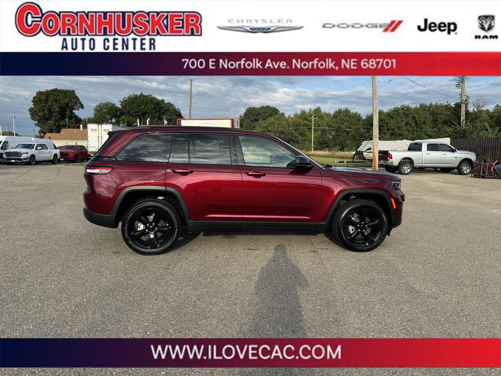 Used 2024 Jeep Grand Cherokee Altitude with VIN 1C4RJHAG0RC194510 for sale in Norfolk, NE