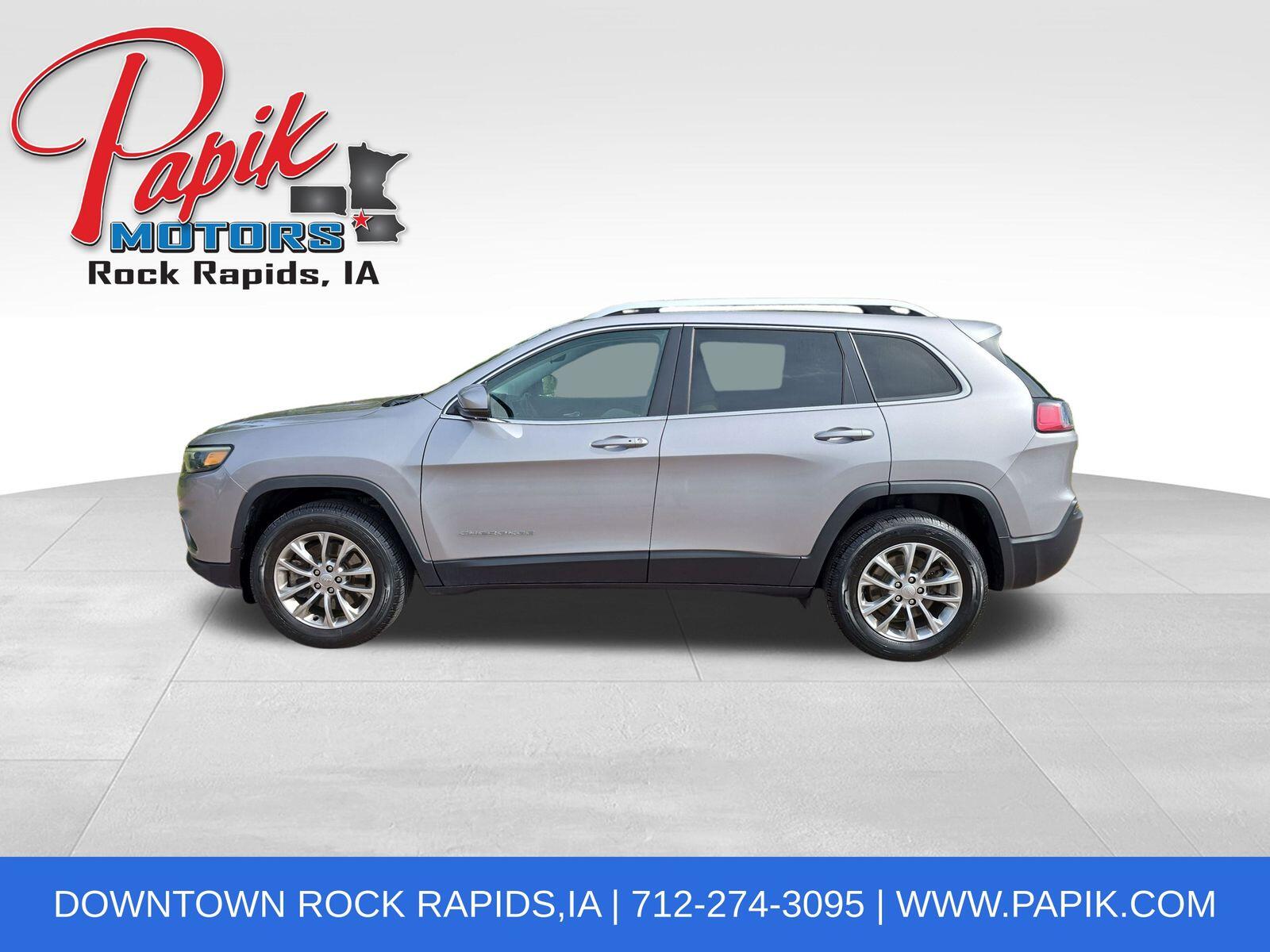 Used 2021 Jeep Cherokee Latitude Plus with VIN 1C4PJMLB3MD191590 for sale in Luverne, Minnesota