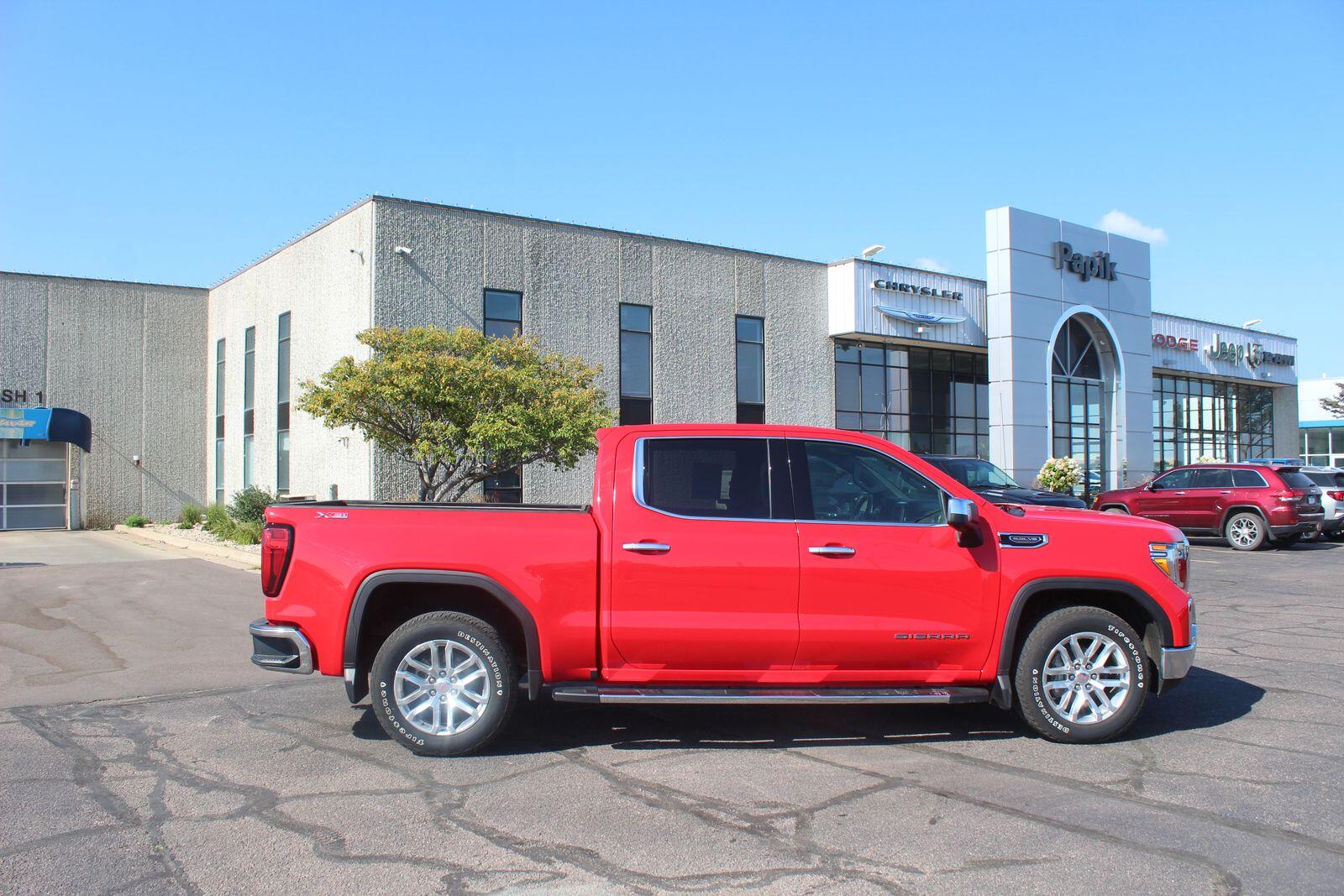Used 2019 GMC Sierra 1500 SLT with VIN 1GTU9DED8KZ151323 for sale in Luverne, Minnesota
