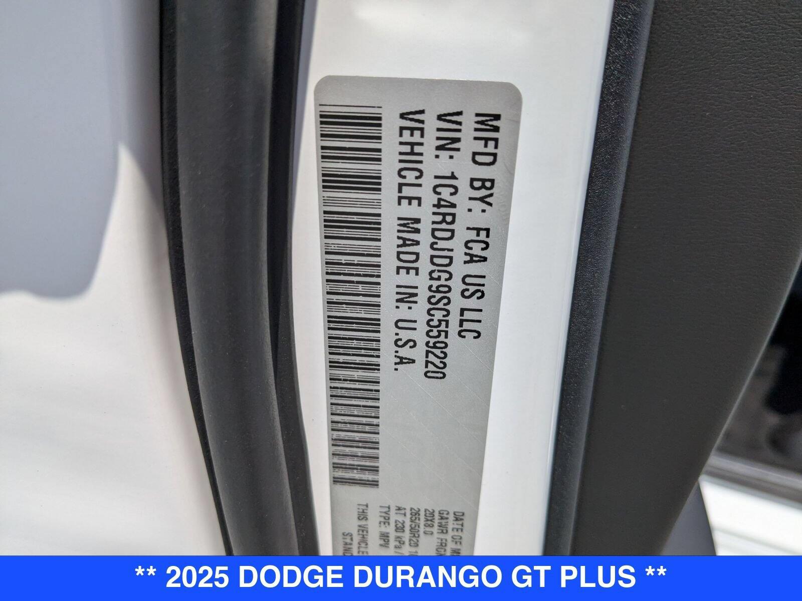 2025 Dodge Durango GT - Photo 35