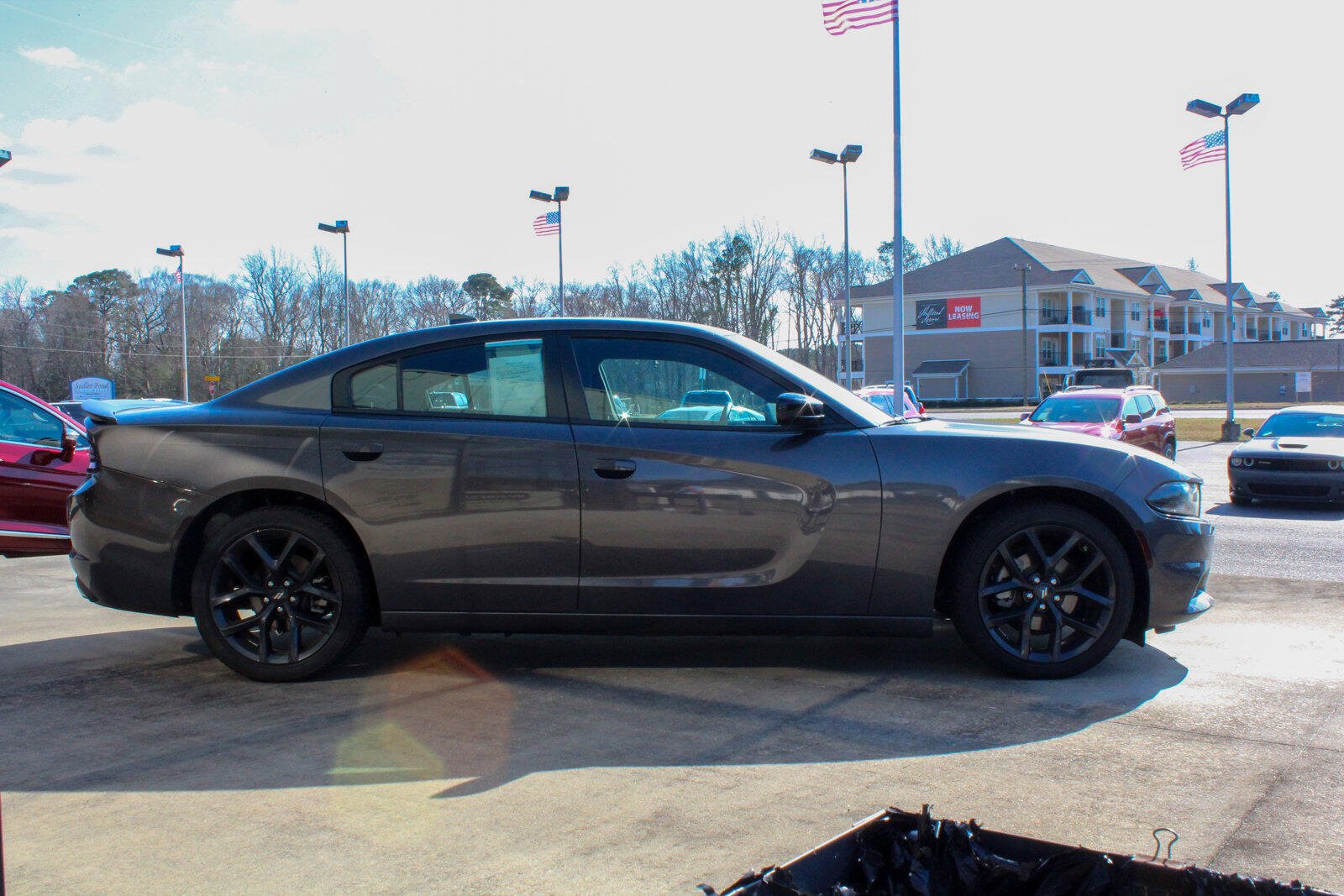 Used 2023 Dodge Charger SXT with VIN 2C3CDXBG4PH619666 for sale in Suffolk, VA