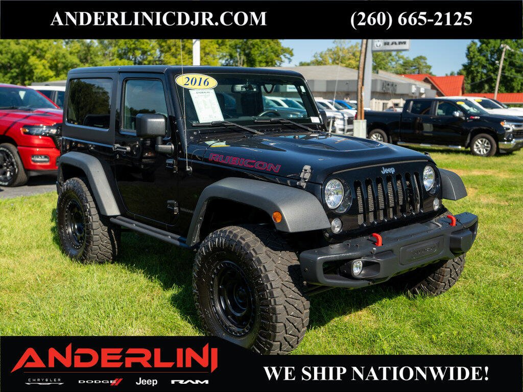 2016 Jeep Wrangler Rubicon Hard Rock