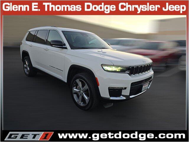 Used 2021 Jeep Grand Cherokee L Limited with VIN 1C4RJJBG6M8136418 for sale in Signal Hill, CA