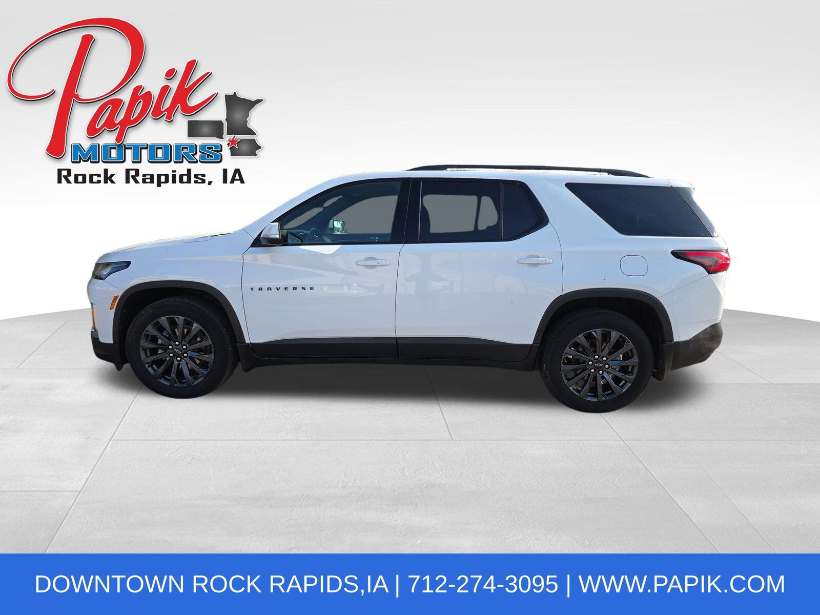 Used 2022 Chevrolet Traverse RS with VIN 1GNEVJKW3NJ102450 for sale in Luverne, Minnesota