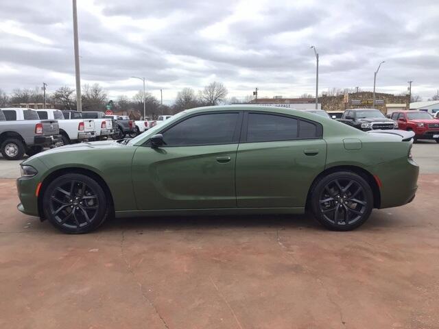 Used 2021 Dodge Charger SXT with VIN 2C3CDXBG3MH621825 for sale in Vinita, OK