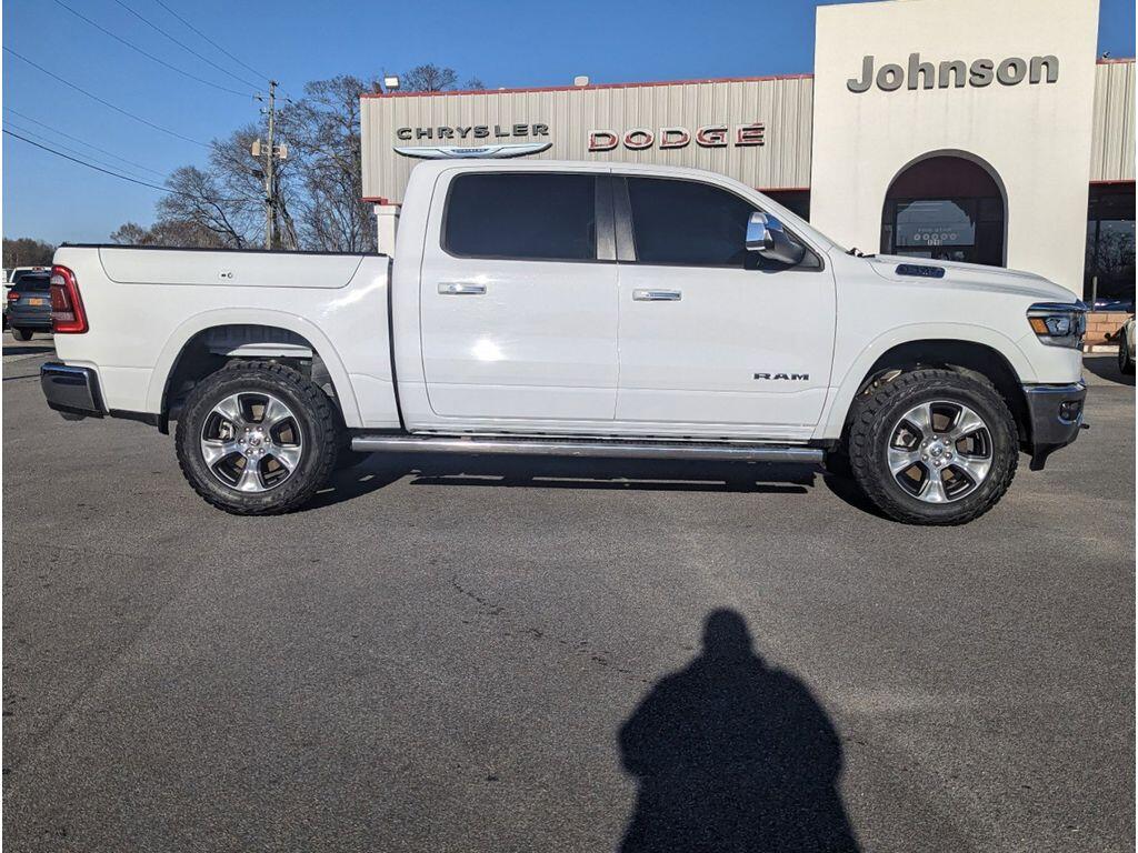 Used 2021 RAM Ram 1500 Pickup Laramie with VIN 1C6SRFJT9MN743489 for sale in Meridian, MS