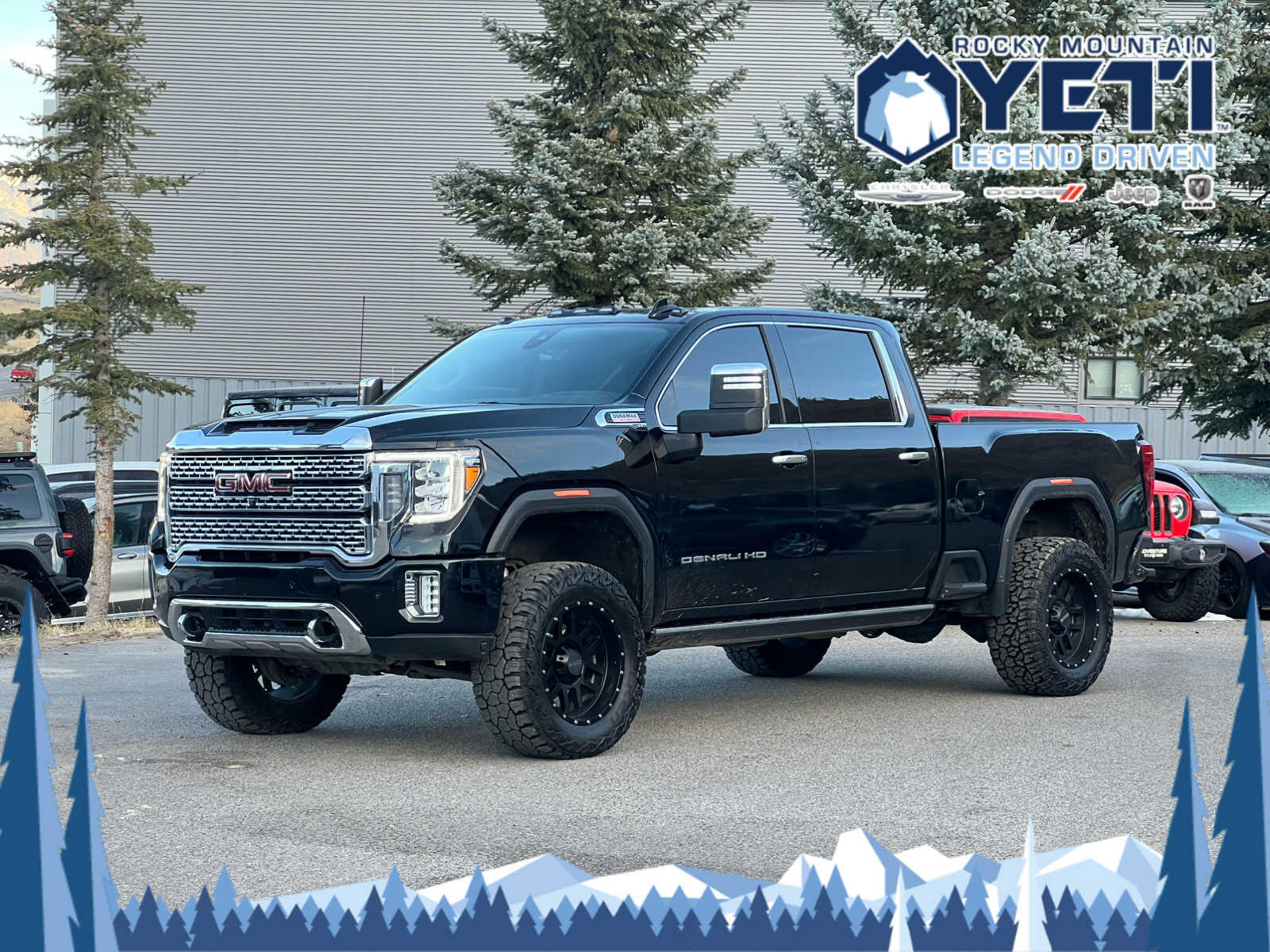 Used 2022 GMC Sierra 2500 Denali HD Denali with VIN 1GT49REY6NF113630 for sale in Jackson, WY