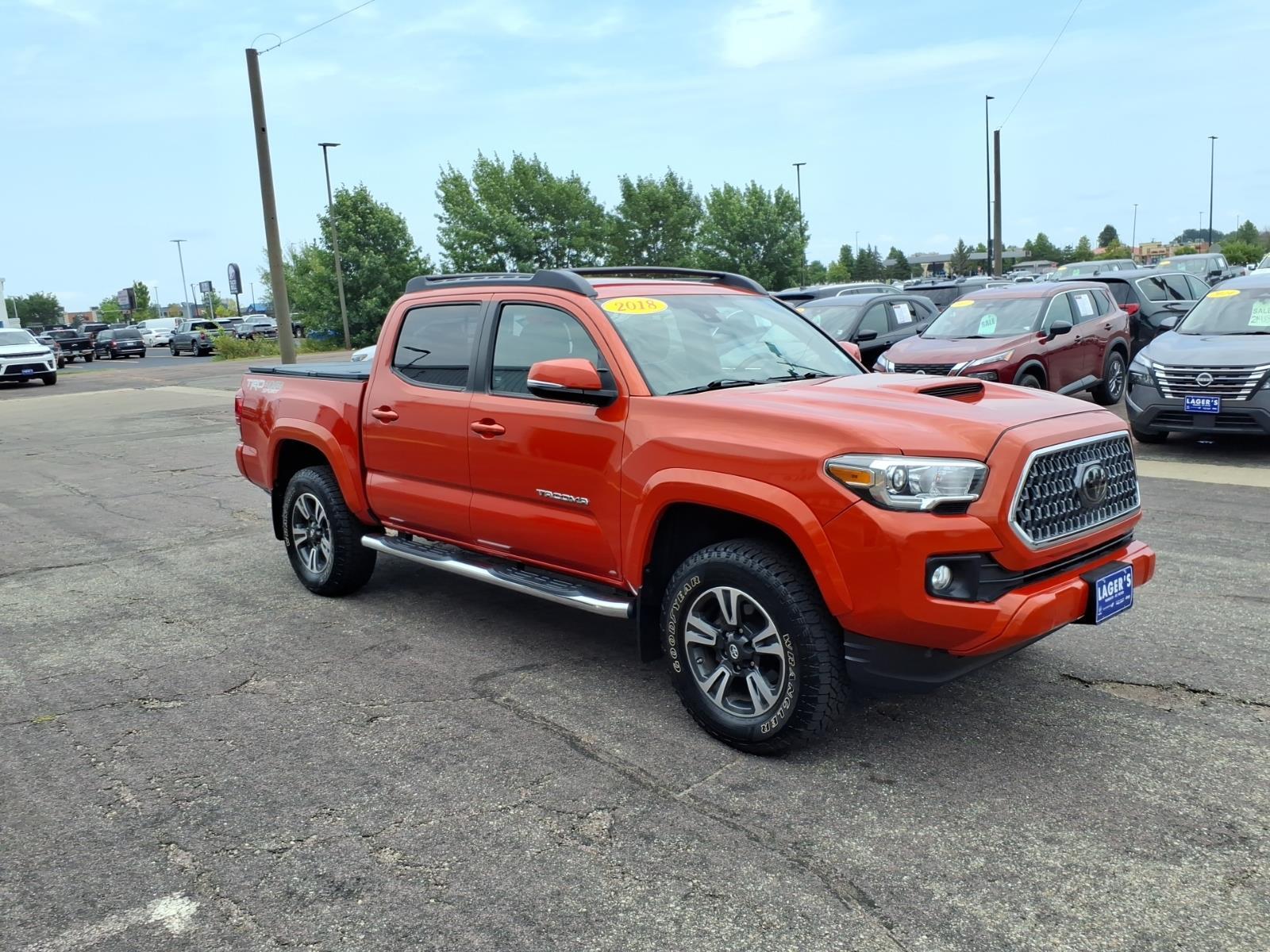 Used 2018 Toyota Tacoma TRD Sport with VIN 3TMCZ5AN5JM136259 for sale in Mankato, Minnesota