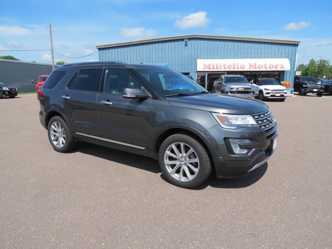 Used 2017 Ford Explorer Limited with VIN 1FM5K8FH4HGD55196 for sale in Fairmont, Minnesota