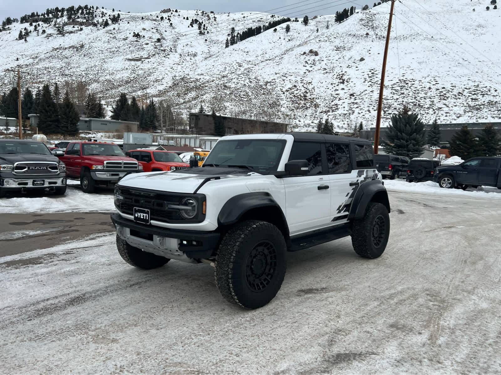 Used 2023 Ford Bronco 4-Door Raptor with VIN 1FMEE5JR9PLC05404 for sale in Jackson, WY