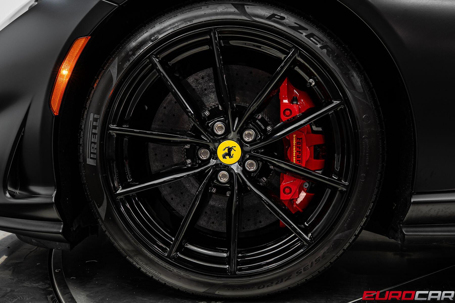 2022 Ferrari 812 GTS *FULL BODY MATTE BLACK WRAP * FRONT LIFT*Image 23