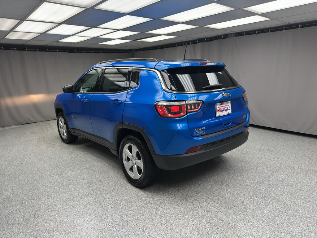 Used 2018 Jeep Compass Latitude with VIN 3C4NJDBB0JT345039 for sale in Butler, OH