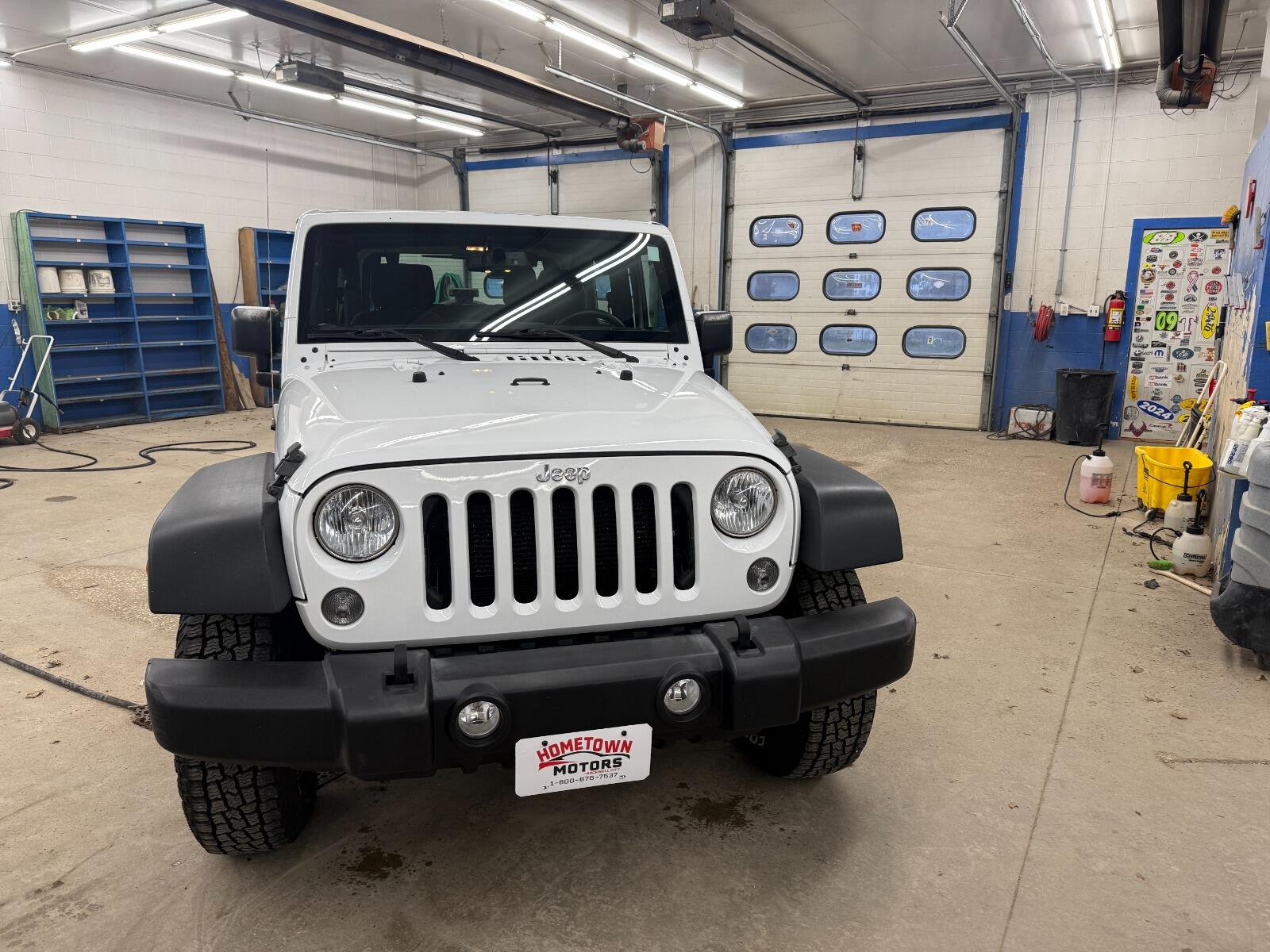 Used 2016 Jeep Wrangler Sport S with VIN 1C4AJWAG7GL131032 for sale in Rockwell City, IA