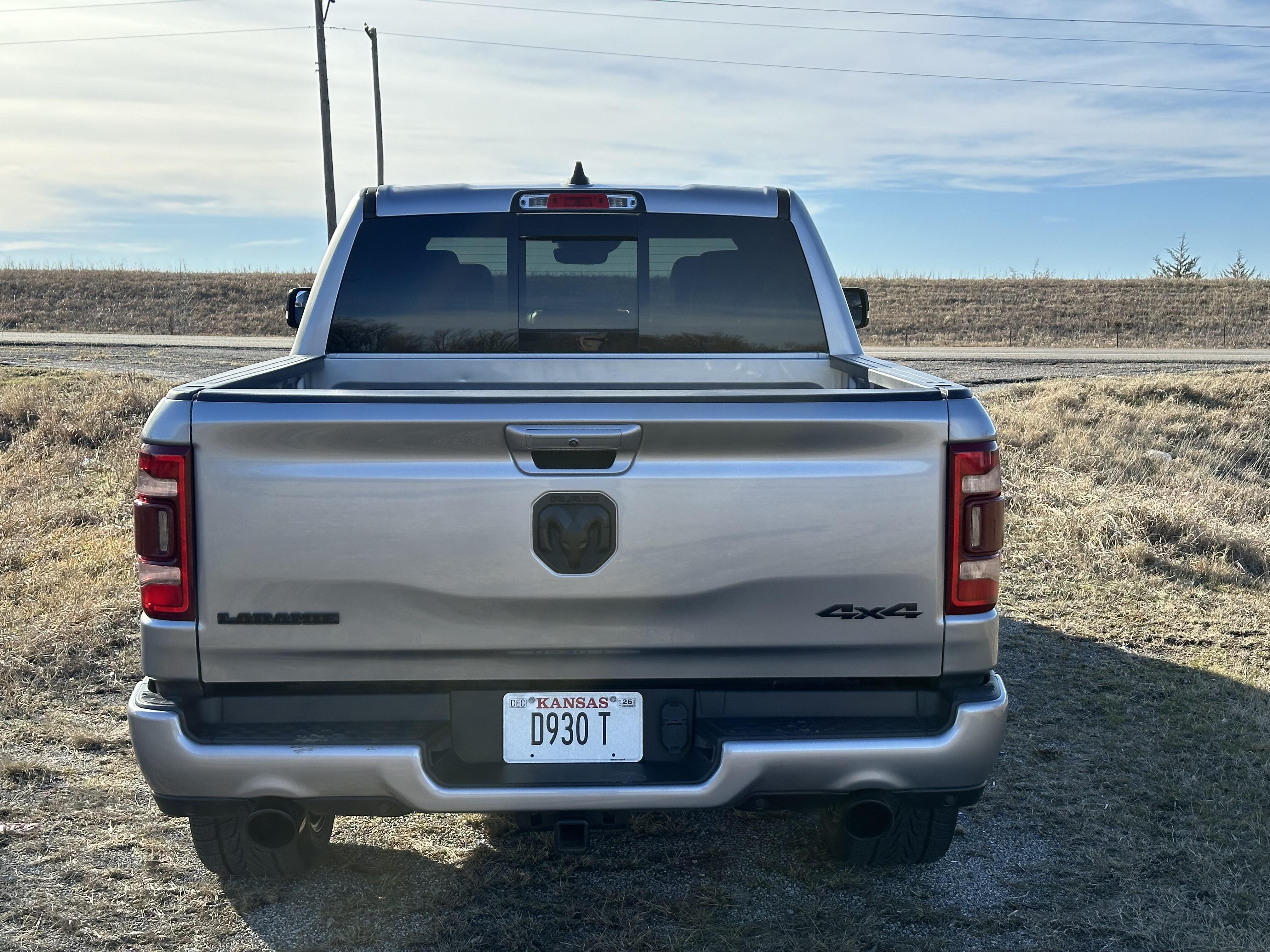 Used 2022 RAM Ram 1500 Pickup Laramie with VIN 1C6SRFJT4NN455493 for sale in Chanute, KS