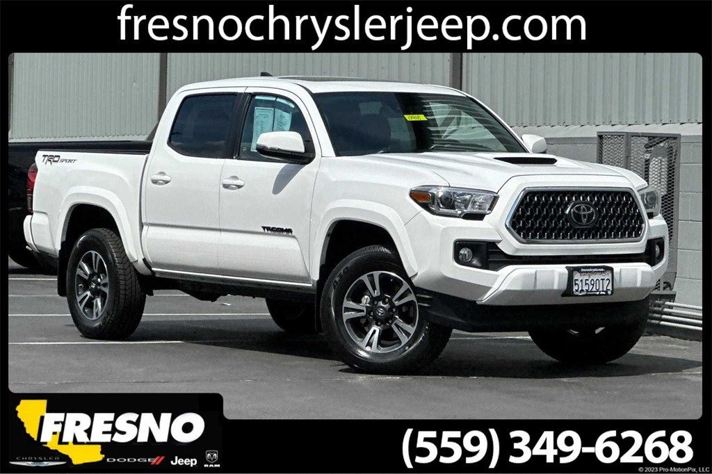 Used 2019 Toyota Tacoma TRD Sport with VIN 3TMAZ5CN5KM092706 for sale in Fresno, CA