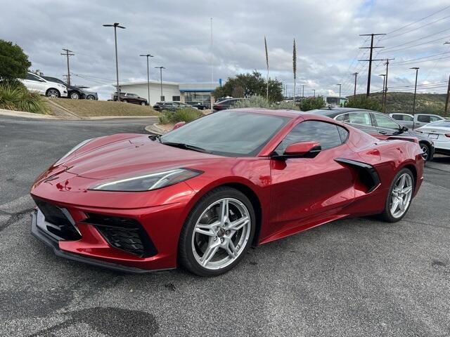 Used 2023 Chevrolet Corvette 2LT with VIN 1G1YB2D41P5126895 for sale in Burnet, TX