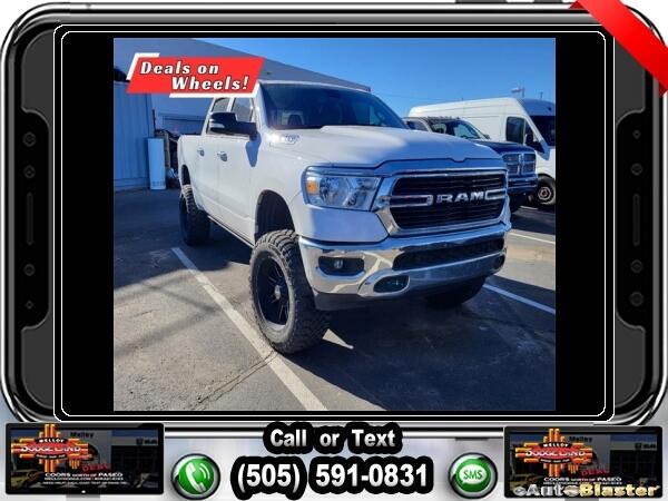 Used 2019 RAM Ram 1500 Pickup Big Horn/Lone Star with VIN 1C6SRFFT3KN668326 for sale in Albuquerque, NM