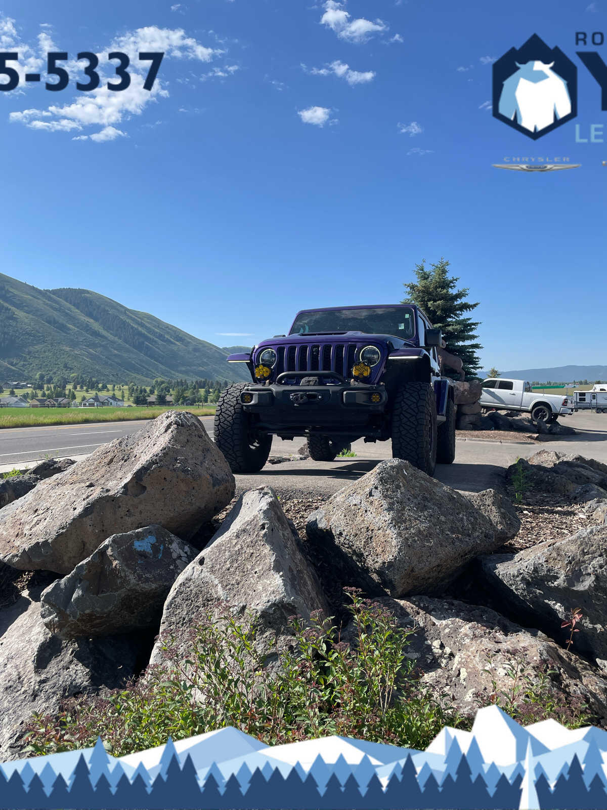 Used 2023 Jeep Wrangler 4-Door Rubicon 392 with VIN 1C4JJXSJ6PW558538 for sale in Jackson, WY