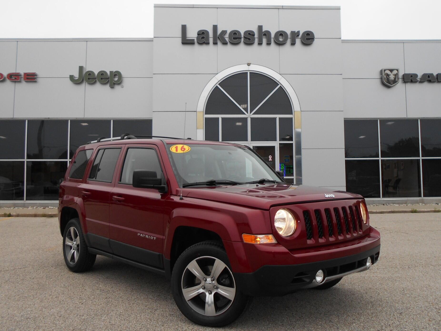 Used 2016 Jeep Patriot Latitude with VIN 1C4NJRFBXGD581011 for sale in Montague, MI
