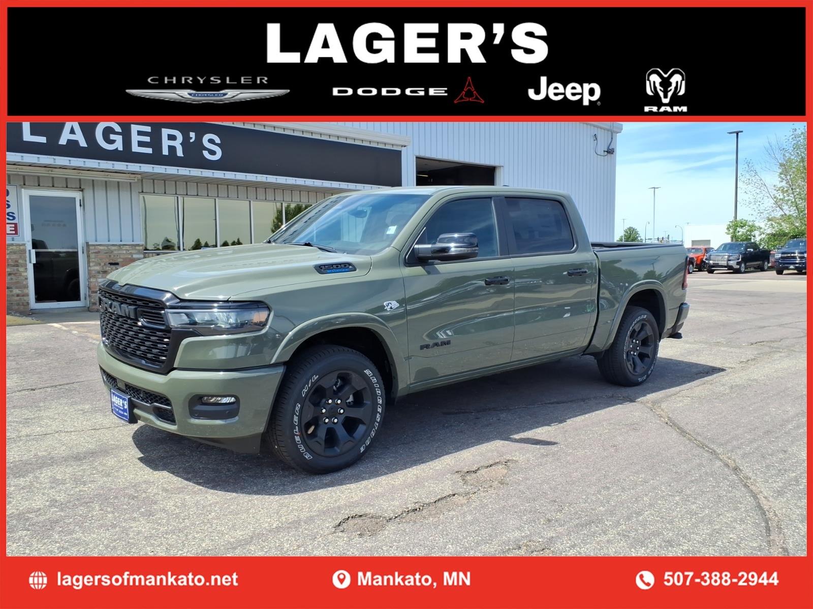 2026 RAM 1500 1500 Big Horn Crew Cab 4x4 5'7' Box