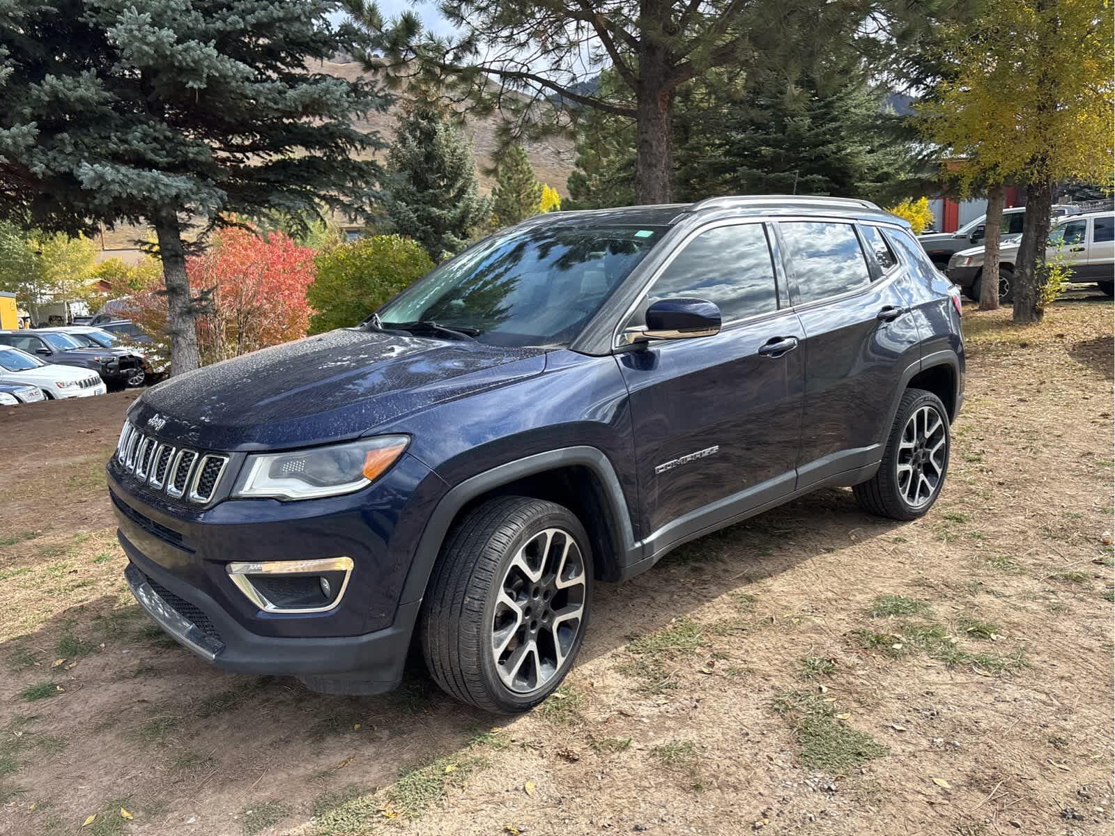 Used 2018 Jeep Compass Limited with VIN 3C4NJDCB1JT308127 for sale in Jackson, WY
